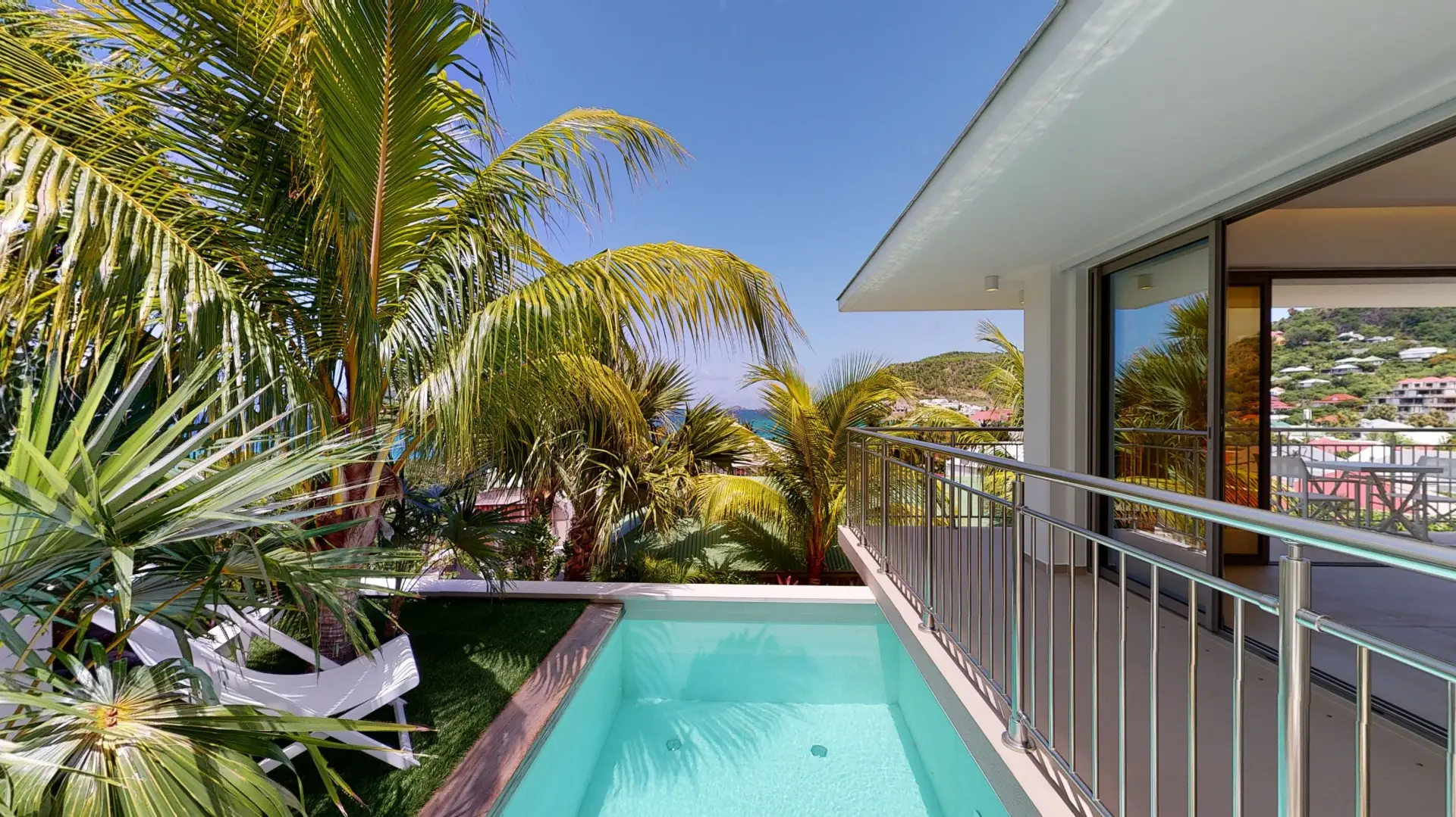 Villa 2 chambre avec piscine - Lot 2 - Vue mer - Flamands