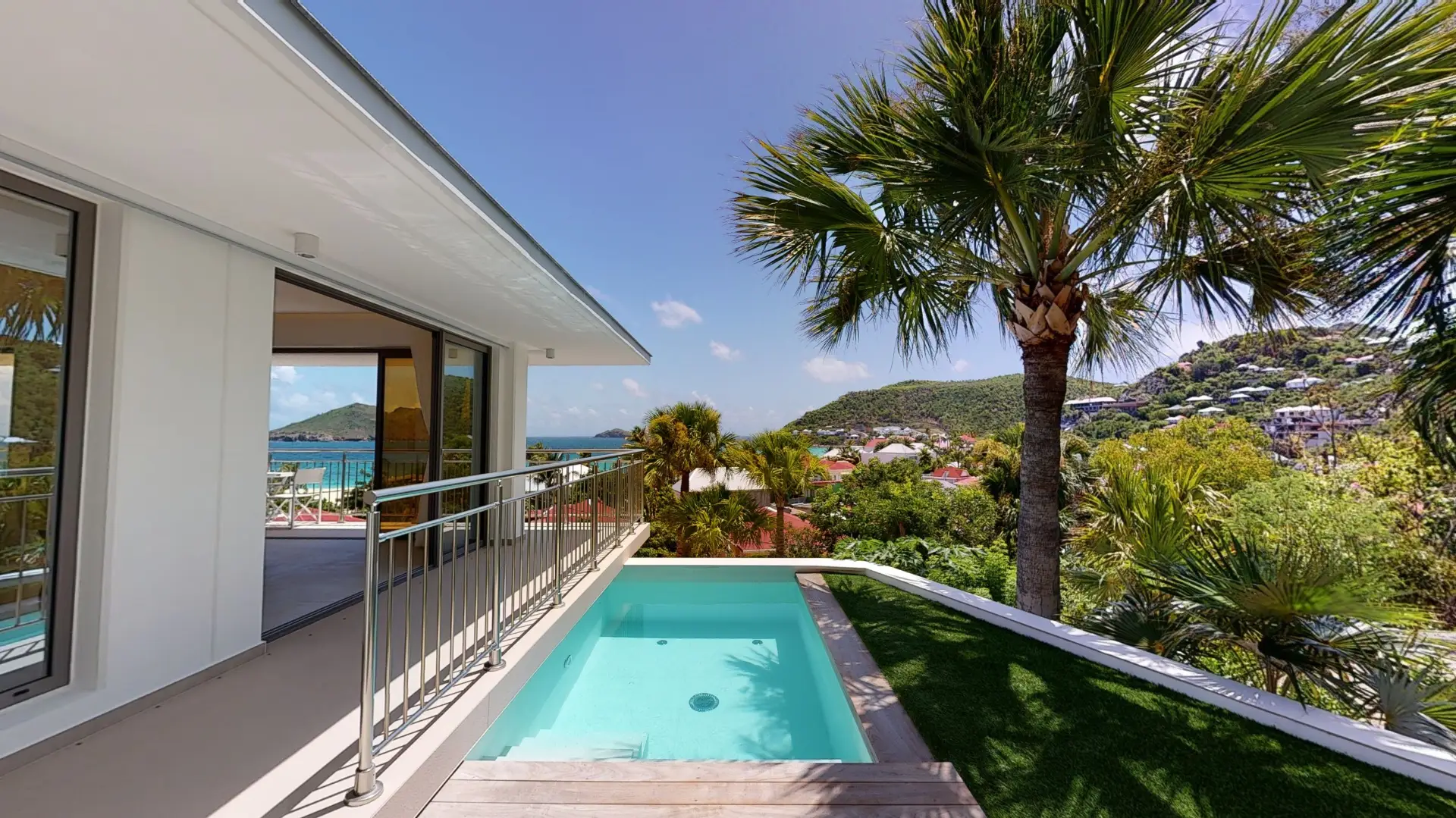 Villa 2 chambre avec piscine - Lot 1 - Vue mer - Flamands - Photo 1