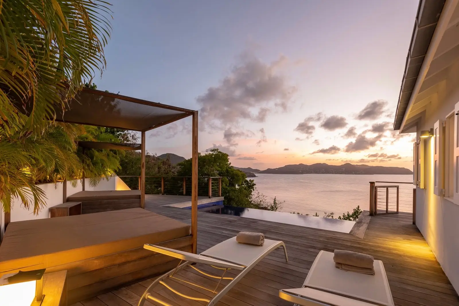 Villa deux chambres avec belle vue mer