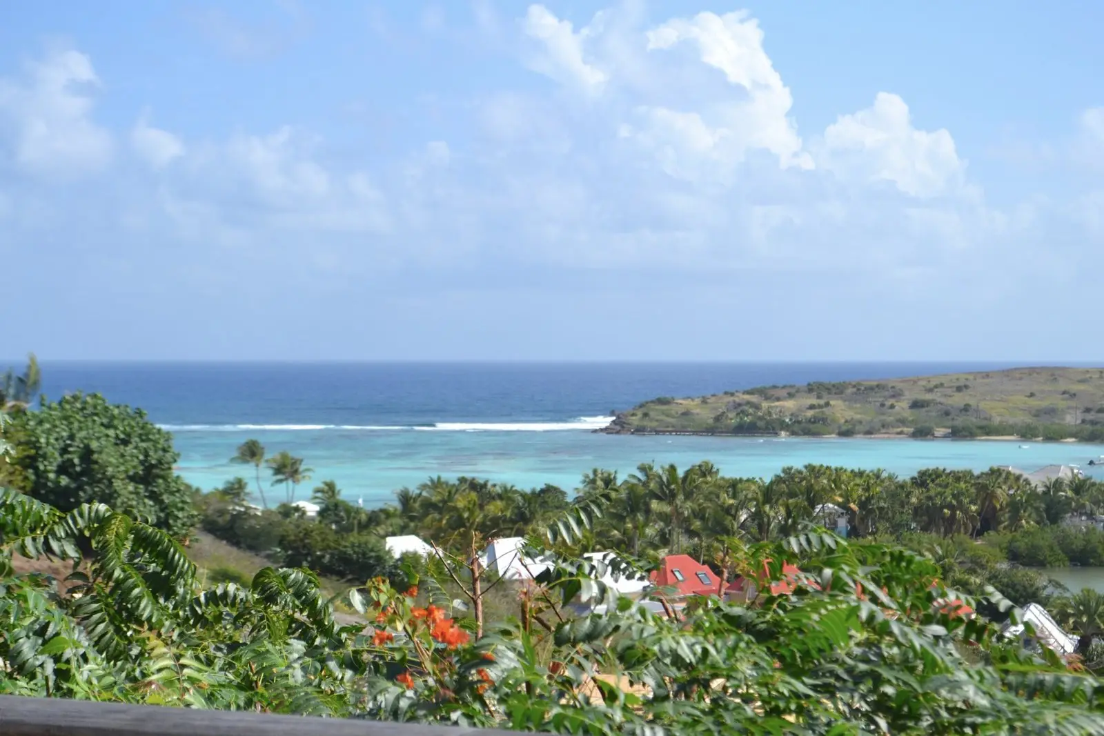 Villa trois chambres avec vue sur le lagon