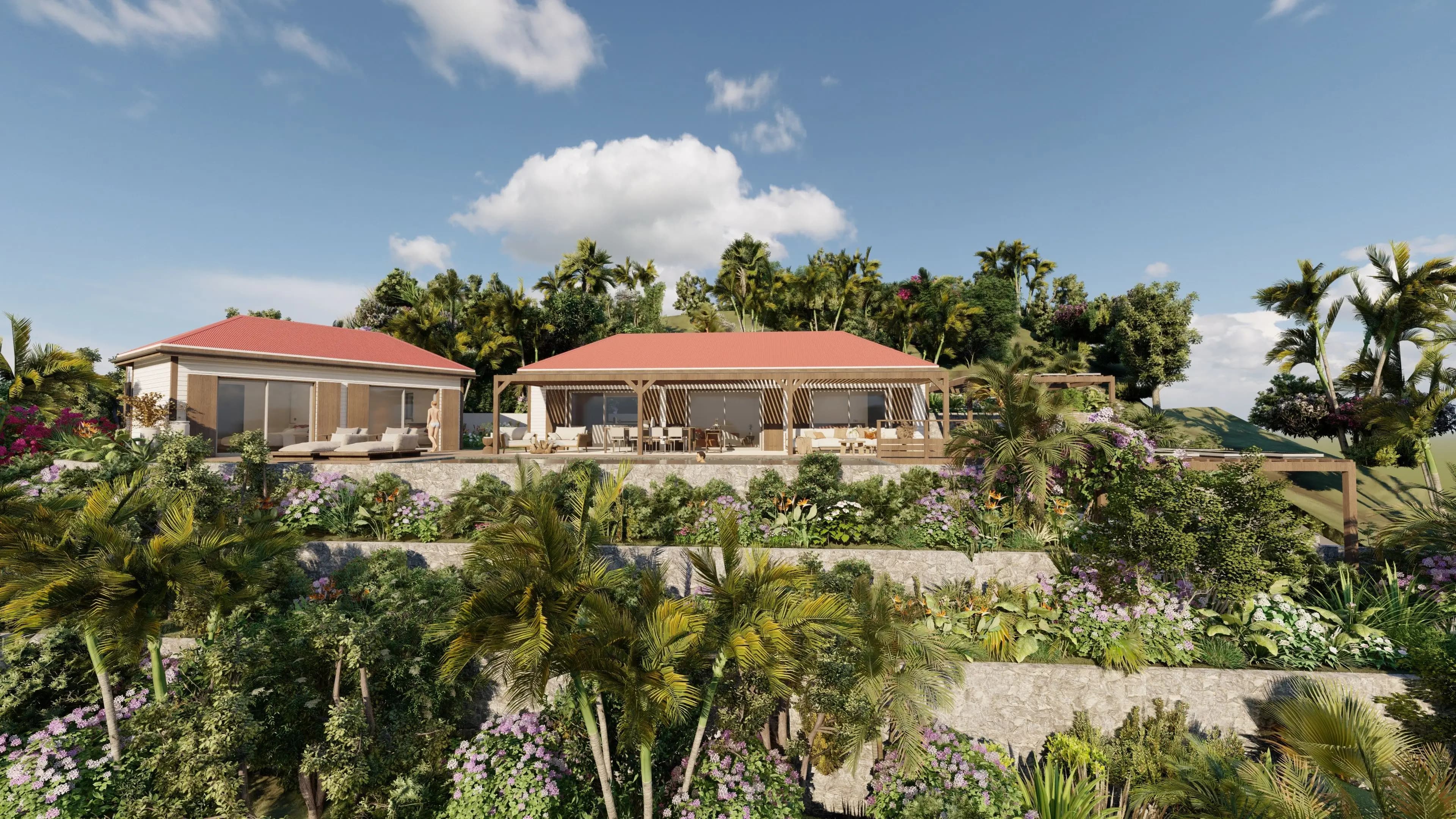 Villa contemporaine avec piscine et vue mer – 3 chambres -  Lorient - Photo 1